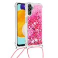 thumbnail image 4 of Funda FOXDOCK para Samsung Galaxy A13 5G con Cuerda Ajustable, Brillo Líquido, Protección Antigolpes y Lente – Ideal para Regalo, 4 of 6