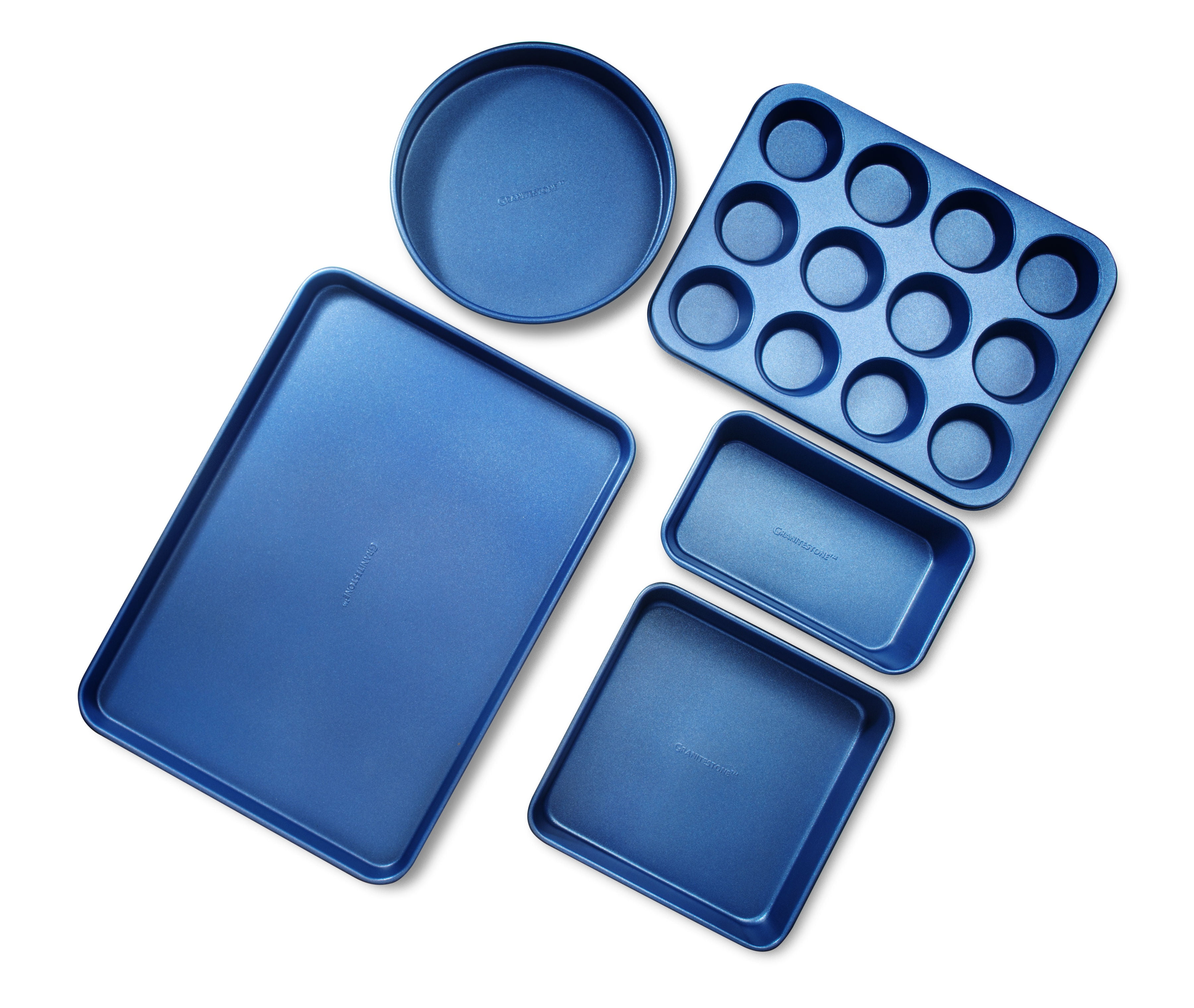 Granitestone Bakeware Nonstick Cookie Sheet XL Baking Tray, Ultra Nonstick  Mineral Coating & Dishwasher Safe, Pro Heavy-Duty Chef's Bakeware 17.7” x  12.7”, Blue 