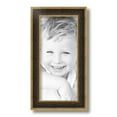 thumbnail image 2 of ArtToFrames 6" x 13" Black Panel With Gold Lip Picture Frame, 6x13 inch Multi Wood Poster Frame (WOM-5092),  Pack, 2 of 7