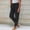 A1 Black, variant on Women Linen Pants Summer Casual Drawstring Elastic Waist Pants Lightweight Capris Beachwear,Linen Pants with Pockets Side Button High Waist Comfy Gauze Pants Loose Trousers Ankle Cropped Pants L