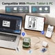 thumbnail image 3 of Rotuladora Phomemo M150, etiquetadora térmica Bluetooth con cinta, miniimpresora térmica de etiquetas mejorada para códigos de barras, direcciones, correo, compatible con teléfono y PC, 3 of 6