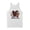White, variant on Peace Love Latte Tank Top Unisex Large White