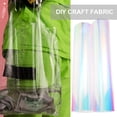 thumbnail image 3 of Plastic Table Clothes Illusion Film Quilted Fabric Glitter Tablecloth Mirror Trim Colorful Wrapping Paper, 3 of 6