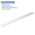 thumbnail image 4 of Square Aluminum Flat Bar, 4 Pack 5/32" Thickness 1" Width 12" Length, 4 of 5