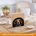 thumbnail image 5 of Dog Music Earphone Napkin Holder for Table Clear Napkin Stand Paper Holder Acrylic Organizer Dispenser Napkins for Dinner Kitchen Restaurant Room, 5 of 8