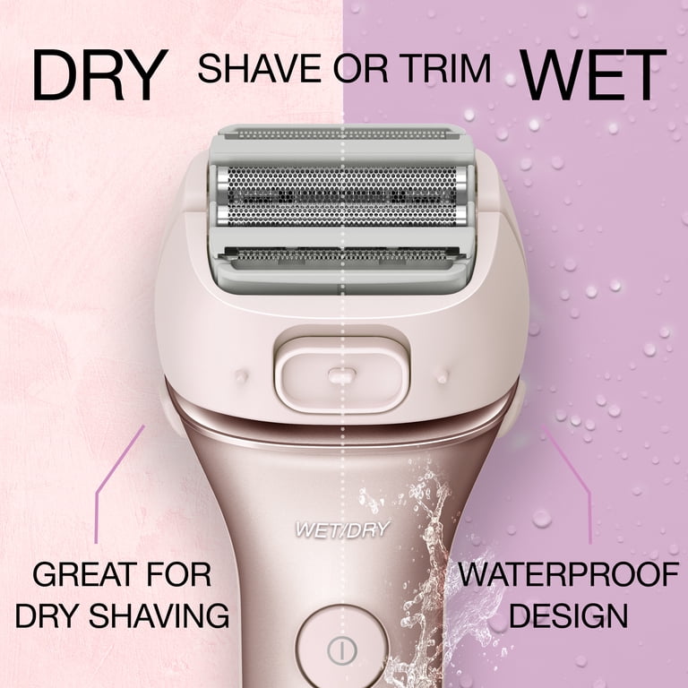 Panasonic 4-Blade Wet/Dry Electric Razor for Women with Bikini