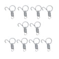 thumbnail image 2 of lionlar 10 Packs Elastic Metal Cage Door Spring Hook for Rabbit Cage Small, 2 of 9
