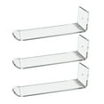 thumbnail image 1 of MasteelfCA 3Pcs Acrylic Wall Headband Stand Transparent Headbands Holder Organizer Hairband Rack, 1 of 7