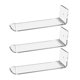 thumbnail image 1 of EeaseMX 3 soportes de pared de acrílico transparente para diademas, organizador de diademas., 1 of 7