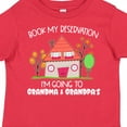 thumbnail image 4 of Inktastic Book My Reservation I'm Going to Grandma and Grandpa's Boys or Girls Toddler T-Shirt, 4 of 5