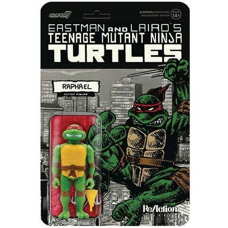 ReAction Teenage Mutant Ninja Turtles Raphael Action Figure (Mirage Variant)