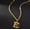 E, variant on Gold Alphabet Letter Initial Friendship Bridesmaid Ladies Gift Chain Necklace-Q