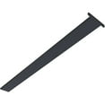 thumbnail image 6 of Ekena Millwork 2 1/2"W x 32"D Countertop Island Steel Heavy Duty Bracket w/ Flange, Powder Coated Black, 6 of 10