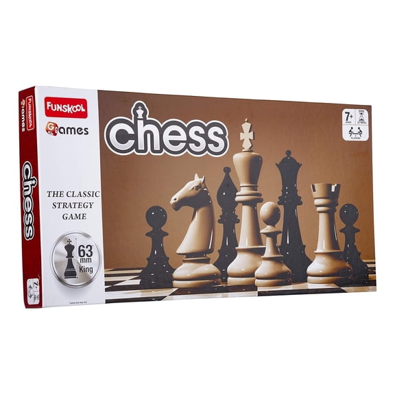 Games Chess Set, Black & White & Scotland Yard - A Compelling Detective Game | For Adult