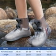 thumbnail image 7 of Resistant Silicone Overshoes Rain Waterproof Shoe Covers Boot Cover Protector -Grey-L-37-39, 7 of 7