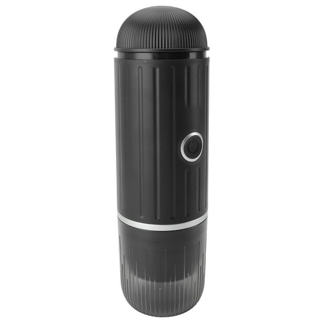 Portable Coffee Machine, Espresso Machine Travel, Electric Coffee Maker Compatible Ground Coffee Self Heating Coffee Maker for Car Camping Travel RV Hiking Office
