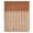 Burnt Orange, variant on Coral Pink Striped Sheer Curtains 72 Inches Long, Boho Stripes Minimalist Linen Texture Light Filering Curtains, Breathable Simi Curtain Privacy Drapes for Living Room Bedroom Window Treatment