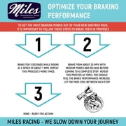 Miles Racing Sintered Disc Brake Pads – SRAM Code RSC/R, Avid Code, Guide RE