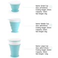 thumbnail image 2 of Taza De Café Plegable Para Acampar Al Aire Libre, Senderismo, Taza Plegable De Silicona, Taza De Café Telescópica De Viaje Portátil Con Cordón seitruly HA023855-00, 2 of 7