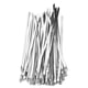 thumbnail image 1 of Brida Para Cables 100 Piezas Juego De Autobloqueo Con Cremallera Para Manguera De Acero Inoxidable, 1 of 7