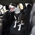 thumbnail image 3 of PlacerMe Dog Reflective Mesh Collar Harness Leash-Travel Walk Strap No Pull No Tug Black Large, 3 of 11