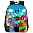thumbnail image 1 of Angry Geometry Dash Backpack For Baby Boys Girls Children Schoolbag Kids Gift, 1 of 3