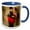 Blue/White, variant on 3drose, Argentina, Buenos Aires, La Boca. Tango Dancing - Sa01 Bja0010 - Jaynes Gallery, 11oz Two-tone Red Mug