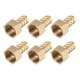 thumbnail image 1 of Adaptador de conector de manguera de latón de 14mm x G1/2 hembra 6 pcs, 1 of 4