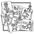 thumbnail image 2 of (2 pack) Aunt Martha's Embroidery Transfer Pattern #3987 Shaggy Maggie - 18" x 24" Sheet, 2 of 4