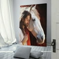 thumbnail image 3 of Jesus Wall Art God Jesus And White Horse Picture Picture Print Canvas Poster Wall Paint Art Posters Decor Modern Home Artworks Gift 24x36inch(60x90cm), 3 of 6