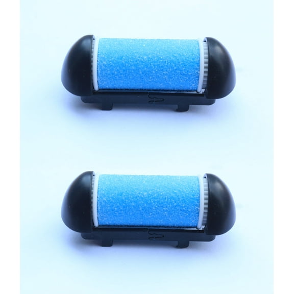 Pursonic Replacement Rollers For Pursonic Callus Remover for CR360, Black, 2 Ct
