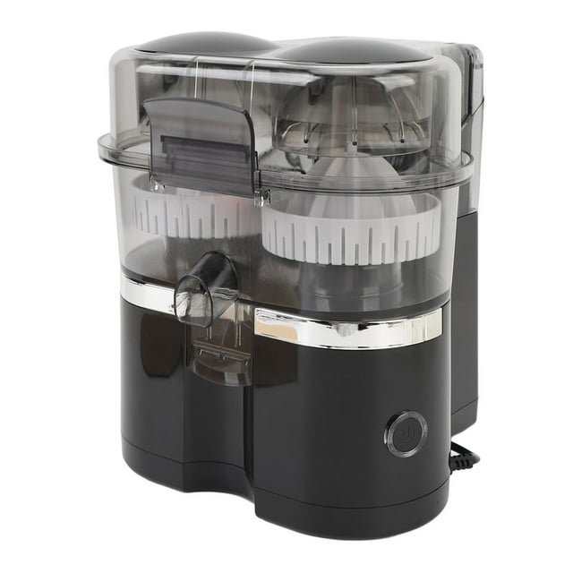 Presse-agrumes, Double Électrique, Extraction de Jus Efficace pour Préparer des Jus de Fruits Multiples, Polyvalent, Design Compact, Facile à Nettoyer