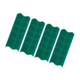 thumbnail image 4 of koolsoo 20 Pieces Garden Edging Border Backyard Sidewalk Decorative Landscape Edging Green, 4 of 9