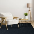 thumbnail image 4 of Furnishmyplace Modern Indoor/Outdoor Commercial Solid Navy Color, Area Rugs 2' Hexagon, 4 of 12