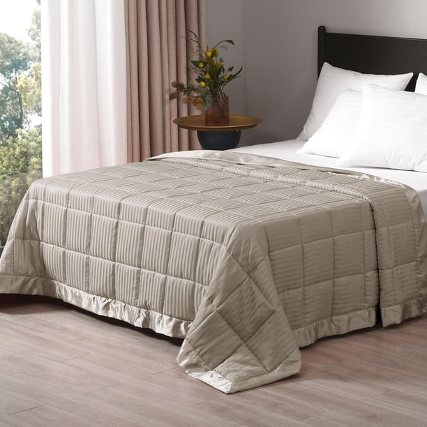 Manta con Peso Downluxe King Size 8,2 kg Arena 275x230 cm