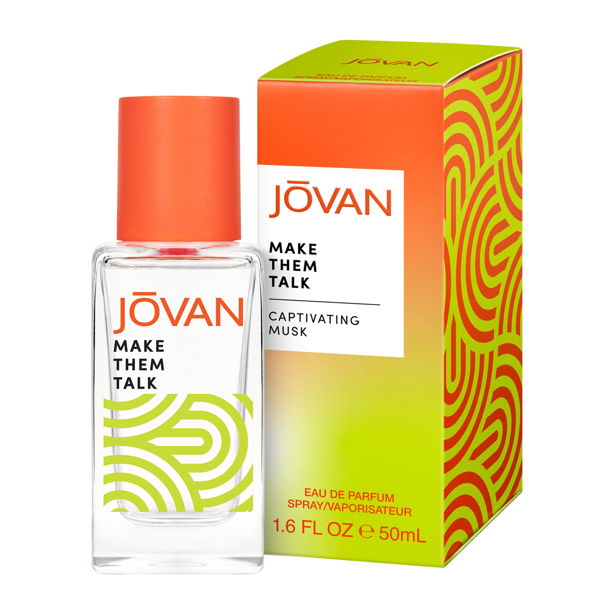 Jovan Make Them Talk Unisex Eau de Parfum Spray Modern Musk 3.4 oz