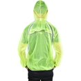 thumbnail image 2 of Imperméable Vélo Imperméable Coupe-Vent Imperméable Fluorescent Vert & Réfléchissant Bande Imperméable Résistant aux Rides51101, 2 of 5