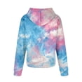 thumbnail image 5 of Bovemsi Womens Sweatshirts Tie Dye Patterned Oversized Sportswear Long Sleeved Shirt Pullover With Pockets Fall Fashion Outfits 2025 Clothes, 5 of 9