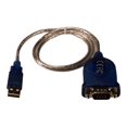 thumbnail image 1 of QVS 6ft USB to DB9 Male RS232 Serial Adaptor Cable, 1 of 1