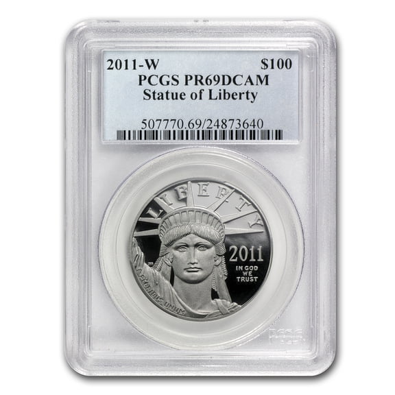 2011-W 1 oz Proof American Platinum Eagle PR-69 PCGS