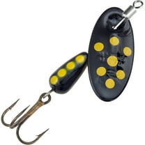 Panther Martin PMISSP_2_B InLine SWIVEL Spotted Spinners Fishing Lure - Black - 2 (1/16 oz)