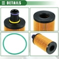 thumbnail image 4 of Unique Bargains 1 Set Engine Oil Filter Oil Fuel Filter for Land Rover New Defender 2019-2022 No.LR133455, 4 of 7