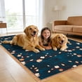 thumbnail image 4 of Area Rug for Living Room, Vintage Floral Rug, Washable Non Slip & Low Pile Carpet for Living Room, Bedroom, Dining Room, 4 of 8