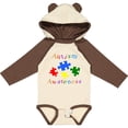 thumbnail image 3 of Inktastic Autism Awareness-puzzle Boys or Girls Long Sleeve Baby Bodysuit, 3 of 5