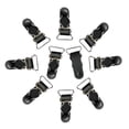thumbnail image 1 of 2x Paquete Clips de Suspensión para Chupete Clips de Metal Clips para Soporte de Chupete Baberos Soporte para Juguetes Hugo Liga de tirantes, 1 of 6