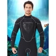 thumbnail image 2 of DIVE SAIL Traje de buceo 5MM Neopreno de manga larga Pantalones largos Traje de neopreno Anti-látigo Artesanía exquisita Sensación de cuerpo fresco para invierno hombre gris 3XL Methold OD019364-18, 2 of 7