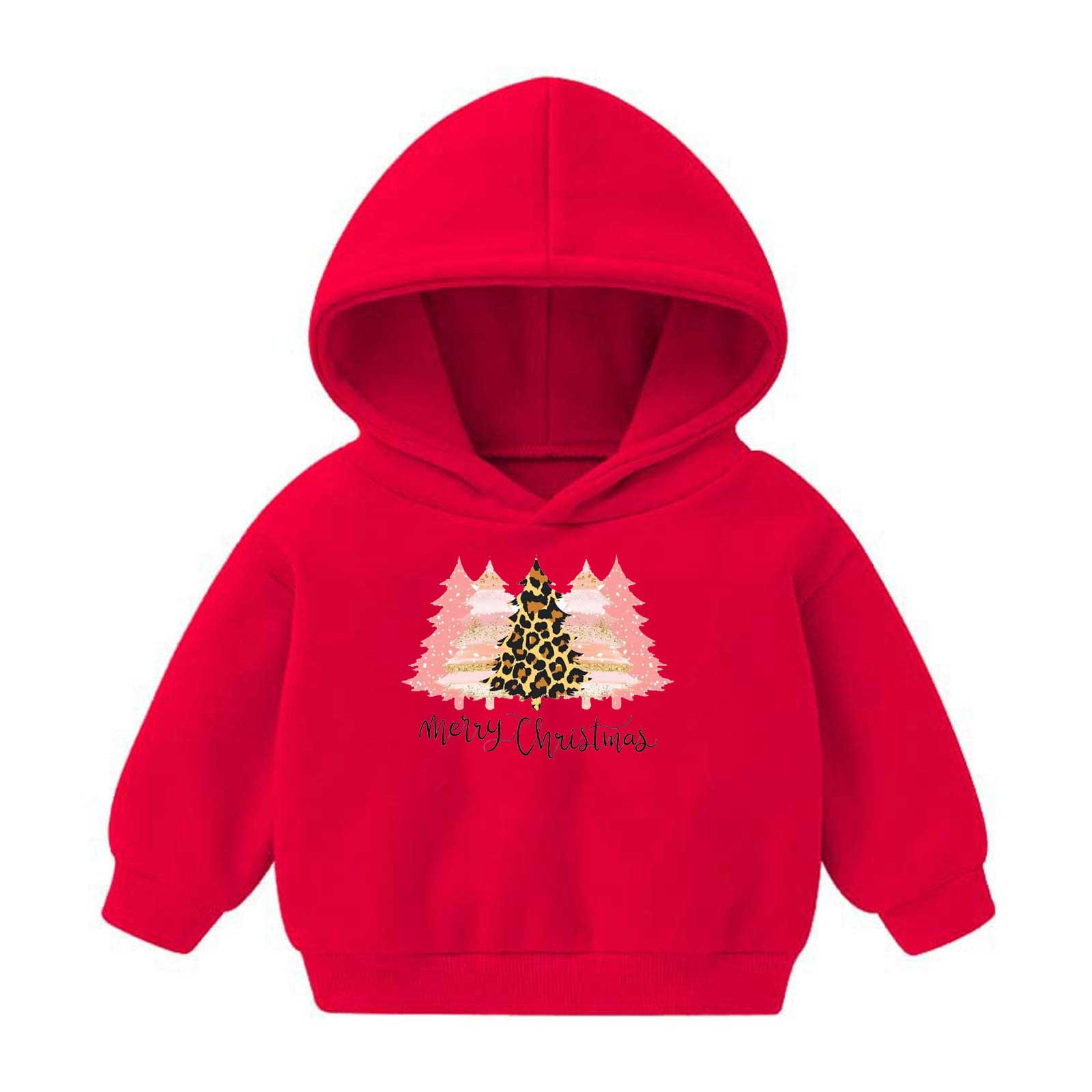 Pull De Noël Enfant Garçon/fille - Sweat-shirt Coton Motifs Festifs - Taille 2 à 6 Ans - Idéal Fêtes Et Photos