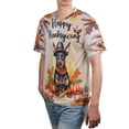 thumbnail image 4 of Happy Thanksgiving Doberman Pinscher Welcome Thankful Fall Autumn Pumpkin All Over Print 3D Shirt Unisex Merch Doberman Dog Lover Gifts - 02021, 4 of 6