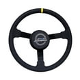 thumbnail image 4 of NRG Reinforced Steering Wheel (380mm) Nascar/ Alcantara 3 Spoke w/ NRG Logo/ Removable Crushed Pad, 4 of 4