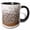 Black/White, variant on 3drose, Flock of Snow Geese, 11oz Mug